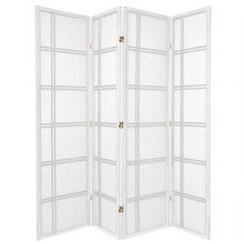 4 Panel Cross Room Divider Screen
